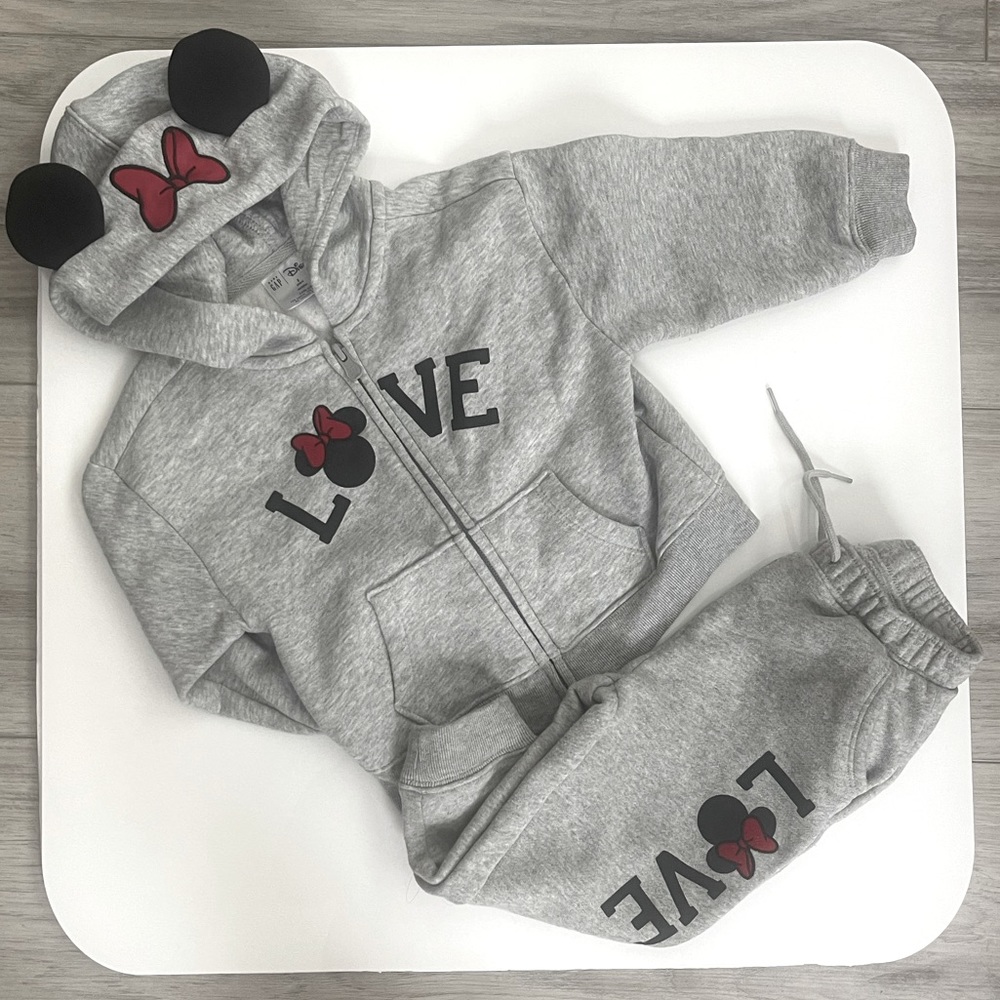 Baby GAP • 2T • Minnie Mouse sweatsuit (for the set)
